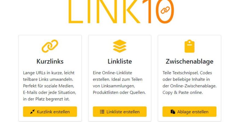 Link10.de: Ihre hilfreiche Plattform für den Unterricht ist gestartet!